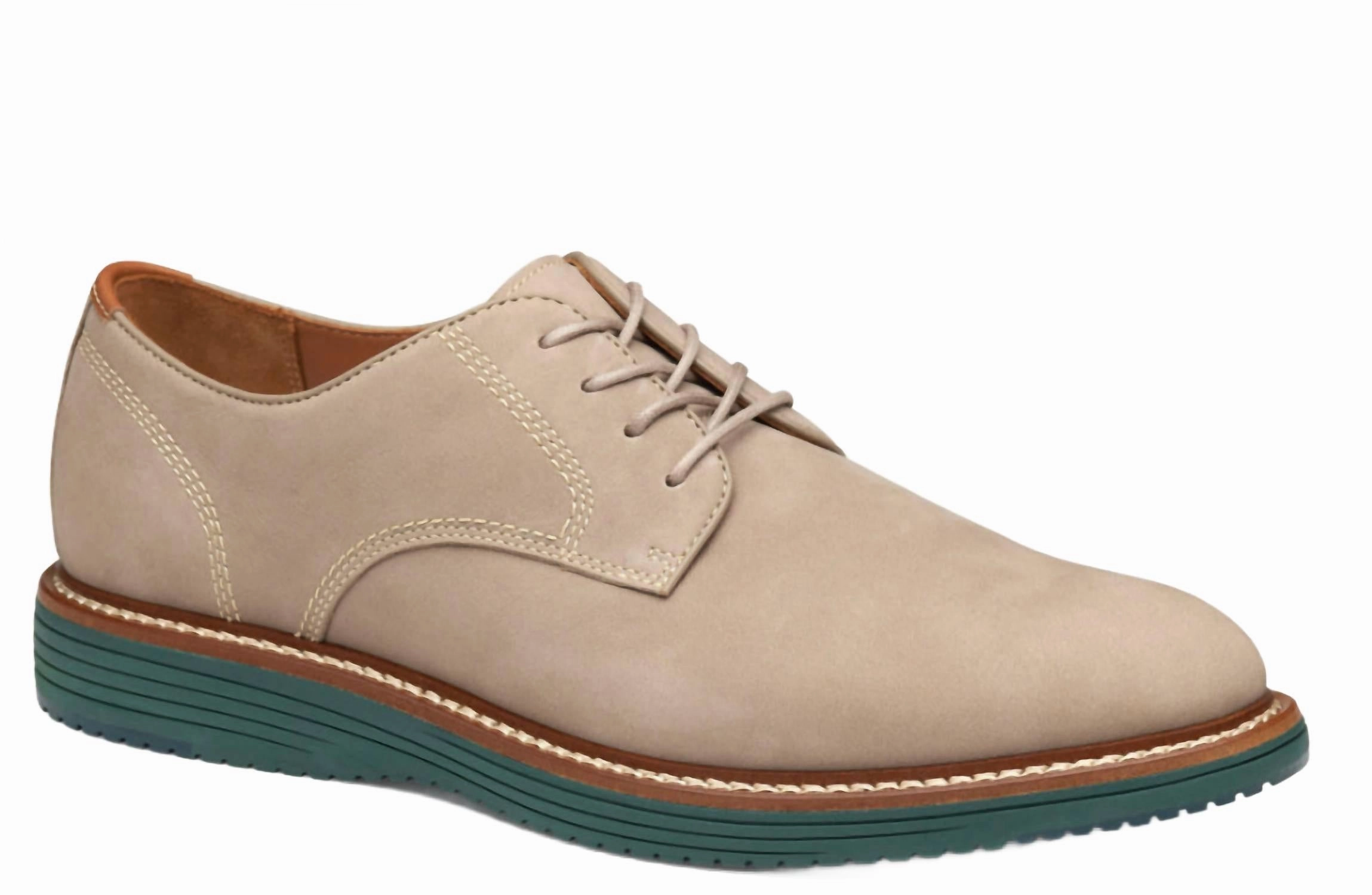speed - training running shoes Slim Design Men's Upton Plain Toe In Taupe Nubuck