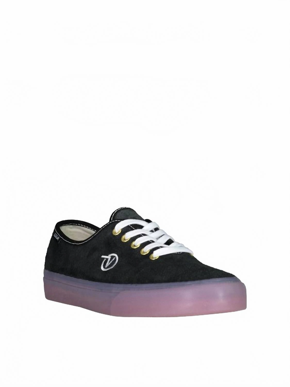 Men's Vault X Lqqk Studio Authentic One Piece Lx Low Top Sneakers In Black running for mental clarity left - foot shoe