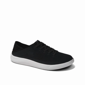 Mens Swellsole Neptune Sneaker In Black soft - surface running shoes Youth