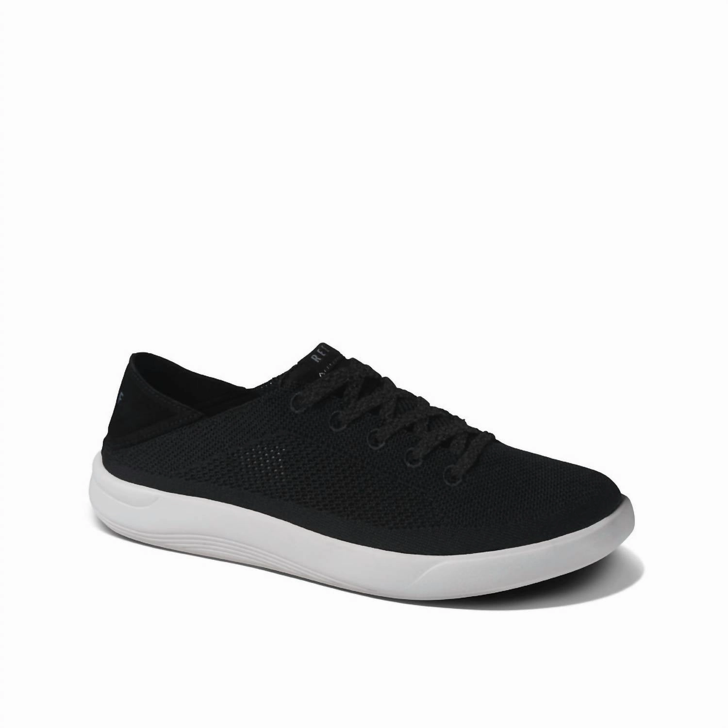 Mens Swellsole Neptune Sneaker In Black soft - surface running shoes Youth