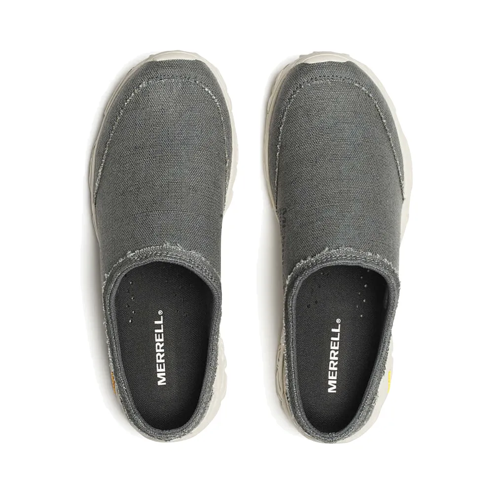 City Friendly Merrell Men's Moab 2 Slide Canvas 1TRL Clog in Alloy