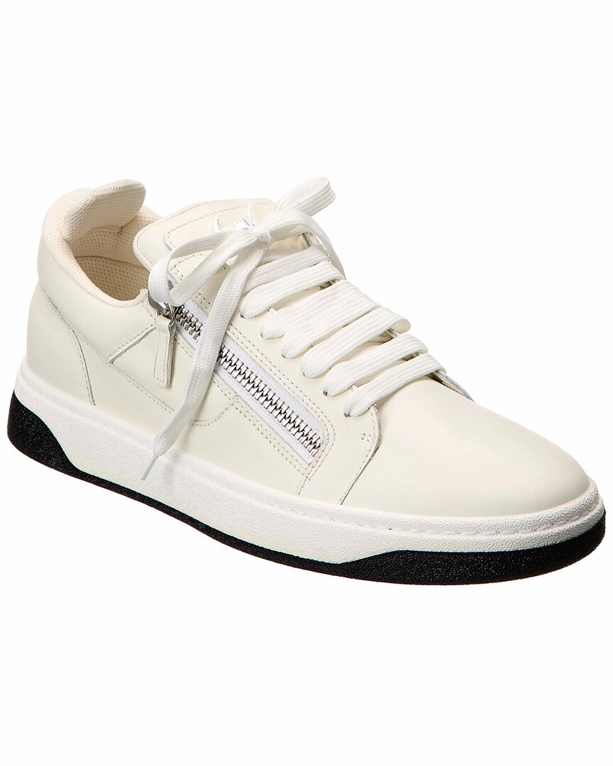 soft midsole shoes age - specific shoes Giuseppe Zanotti GZ/94 Leather Sneaker