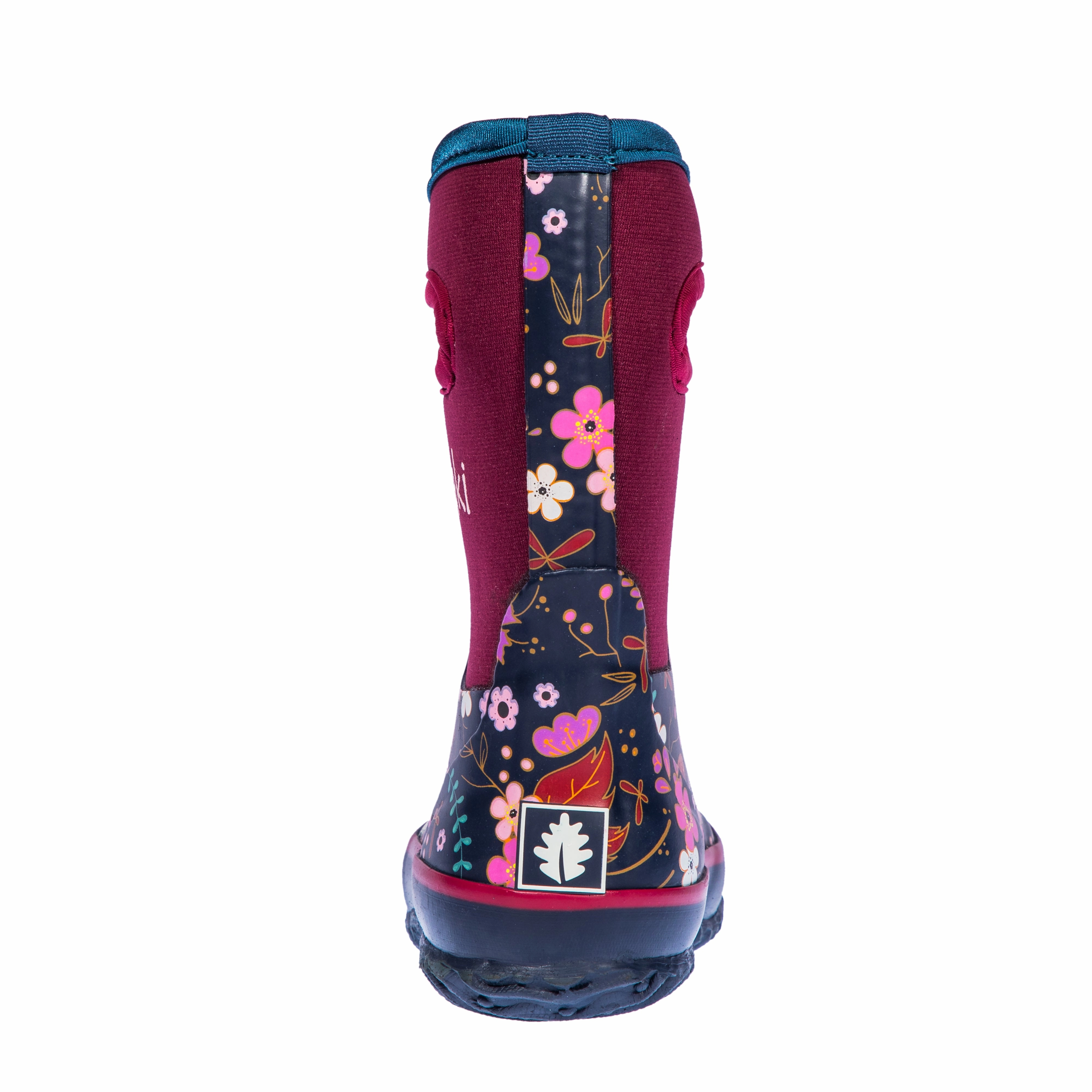 Active Fit Midnight Floral Neoprene Rain/Snow Boots