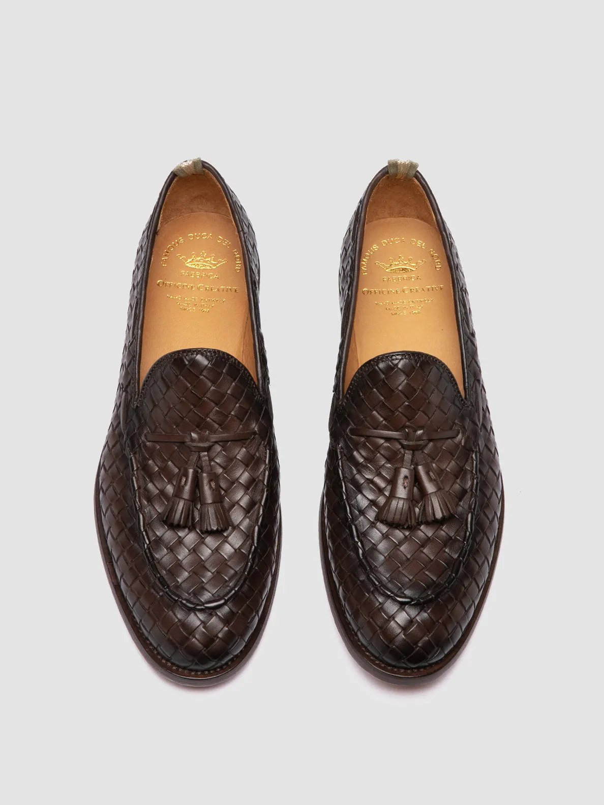Heel Ease Easy to Wear OPERA 004 - Dark Brown Leather Tassel Loafers
