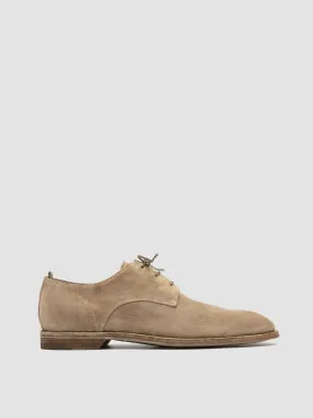 SOUND 002 - Taupe Suede Derby Shoes Power Walk Coastal Cool
