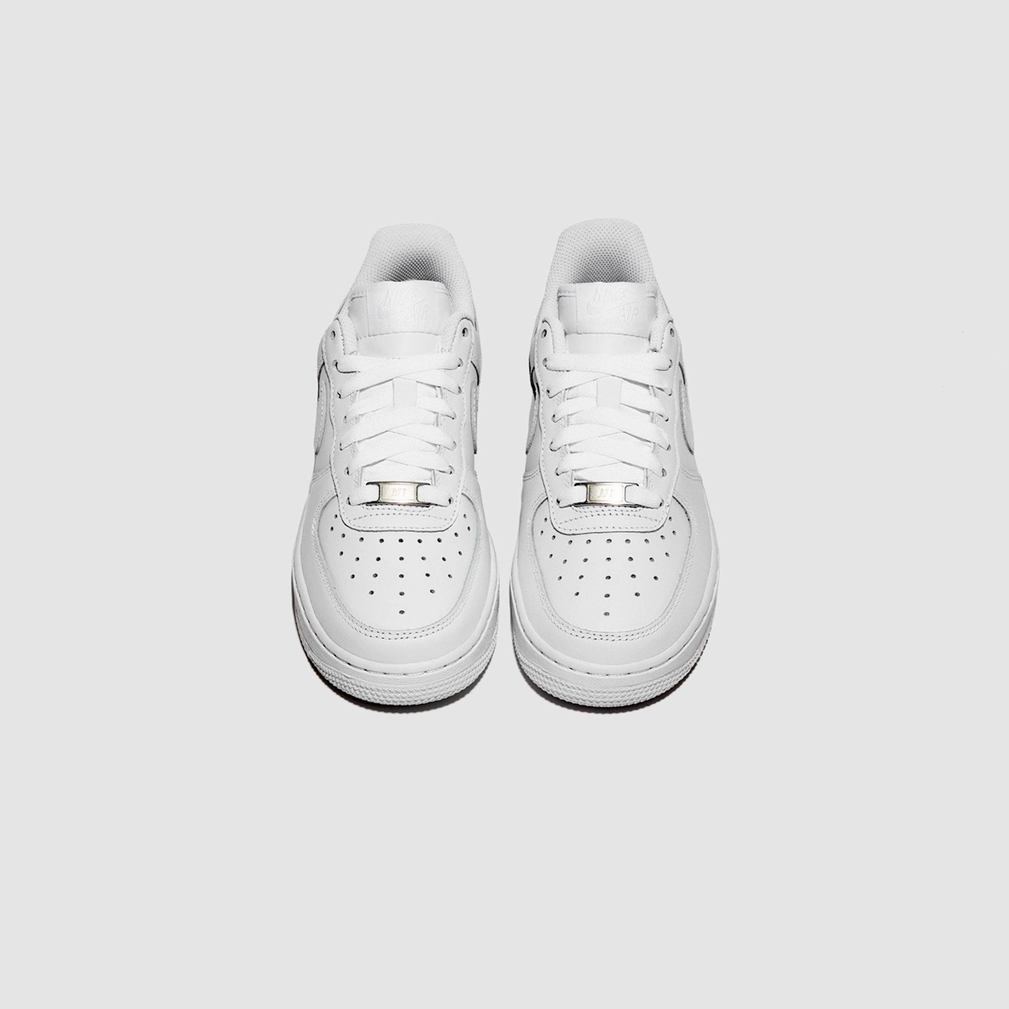 AIR FORCE 1 '07 "TRIPLE WHITE" Quick lace Soft Material