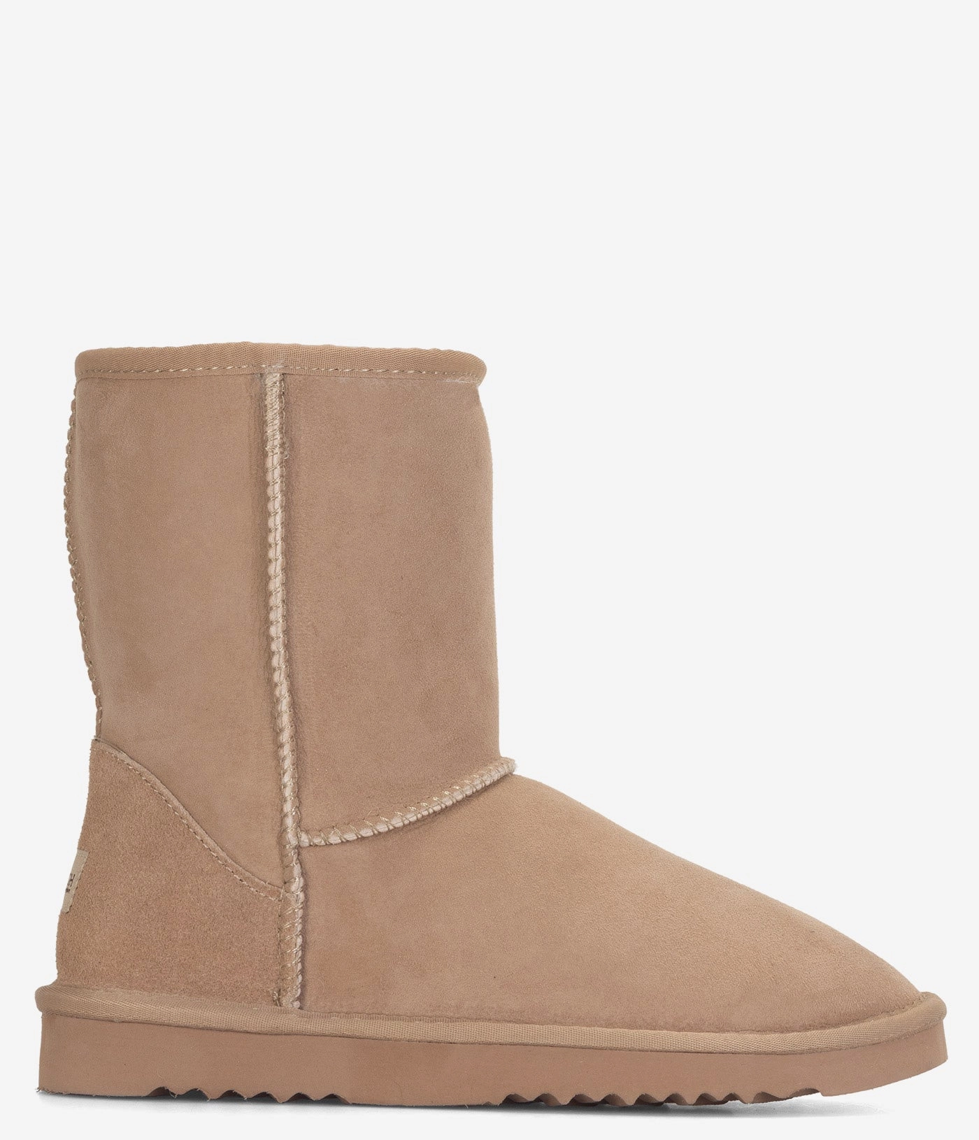 Burleigh Short Twinface Sheepskin Boot - Women Edgy Edge Slim Look