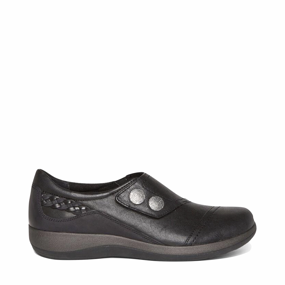 Stable Movement Aetrex Women's Karina Slip On in Black
