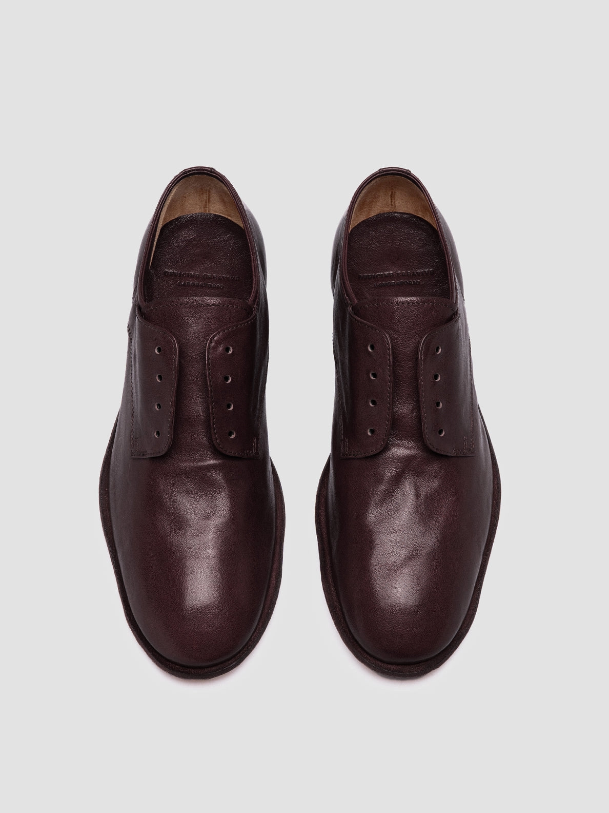 Prime Move SOLITUDE 104 - Dark Brown Leather Derby Shoes