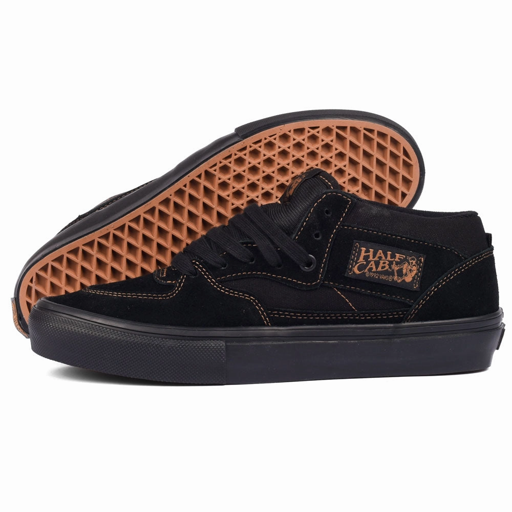 Vans - Skate Half Cab (Black/Brown) daily - running companion shoes