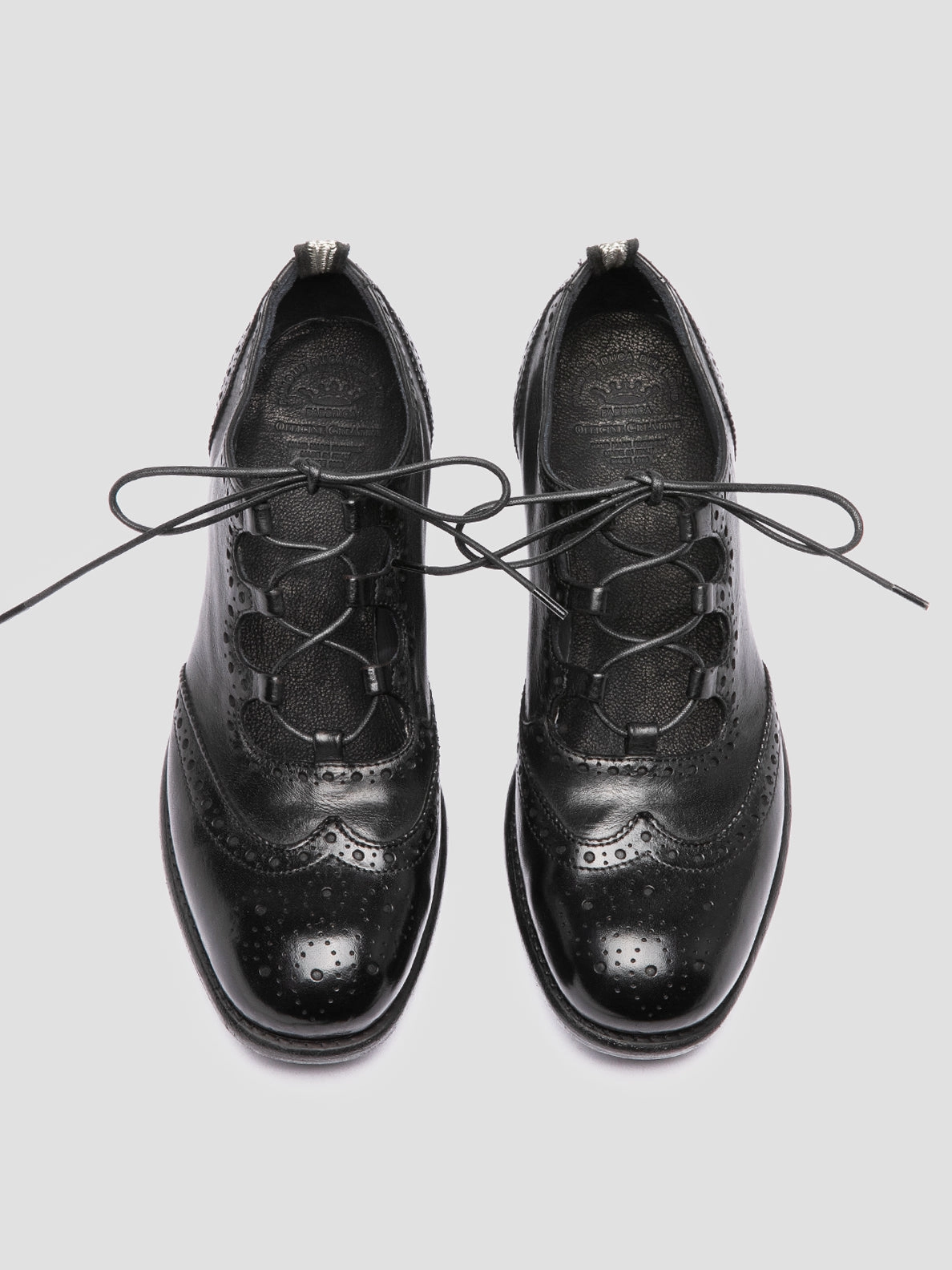 Icon Shade Dance Floor CALIXTE 079 - Black Leather Oxford Shoes