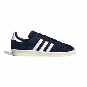 Adidas Campus 80s Collegiate Navy / Cloud White / Off White  FZ6153 Men's rhinestone - embellished - design shoes mesh construction shoes