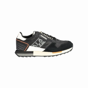 Napapijri Leather Men Men's Sneaker running in a duathlon