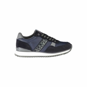 Napapijri Sleek Contrasting Sneakers with Signature Men's Style running in a fumarole area shoes coastal - climate shoes