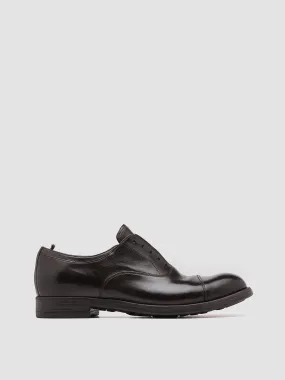 CHRONICLE 003 - Dark Brown Leather Oxford Shoes Silent Office