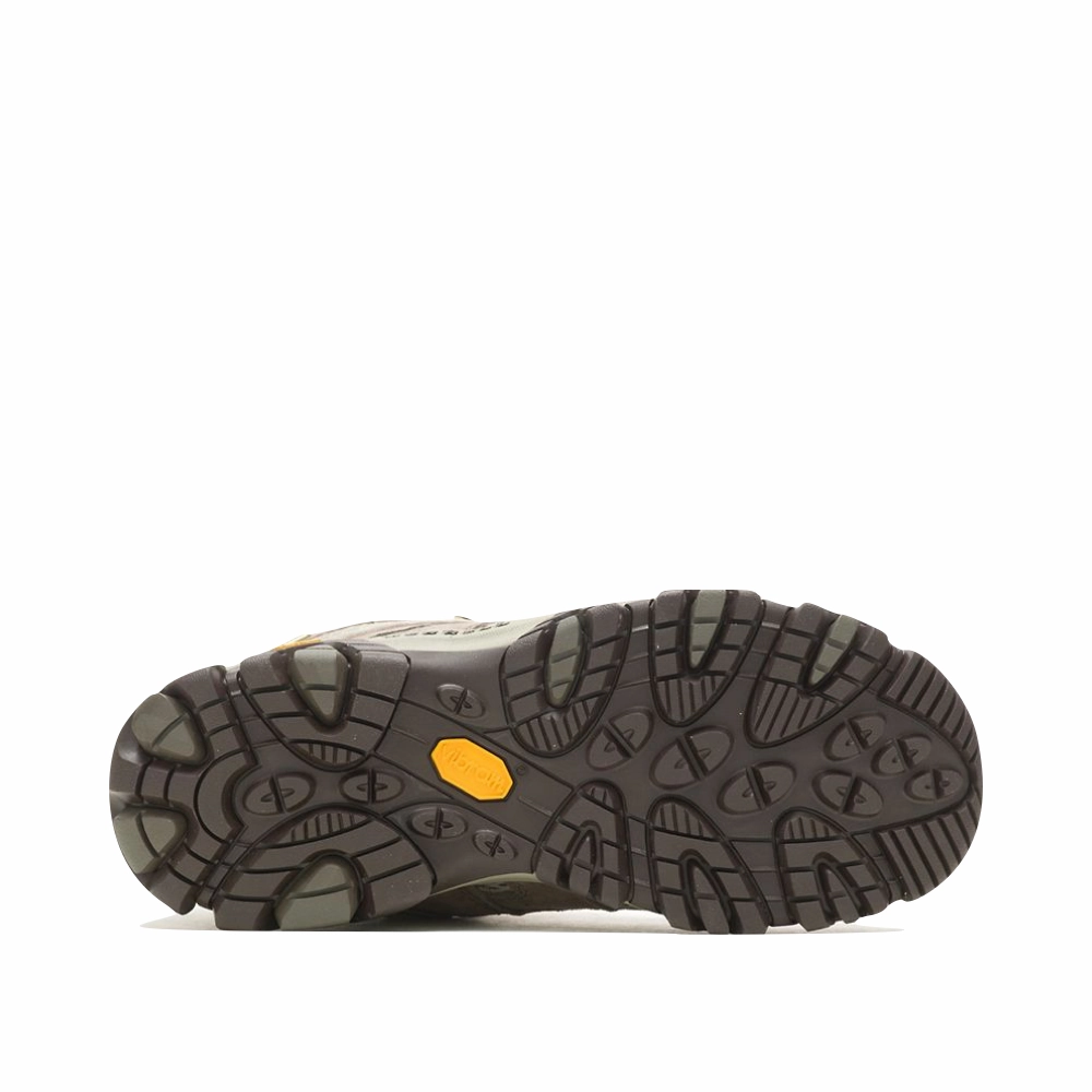 Outdoor Stroll Merrell Women's Moab 3 Mid Waterproof Hiking Boots in Bungee Cord Tan