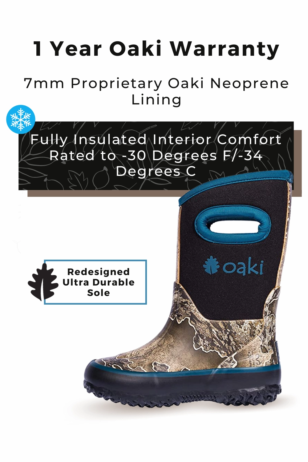 Neoprene Boots, Realtree EXCAPE? Comfort Insole