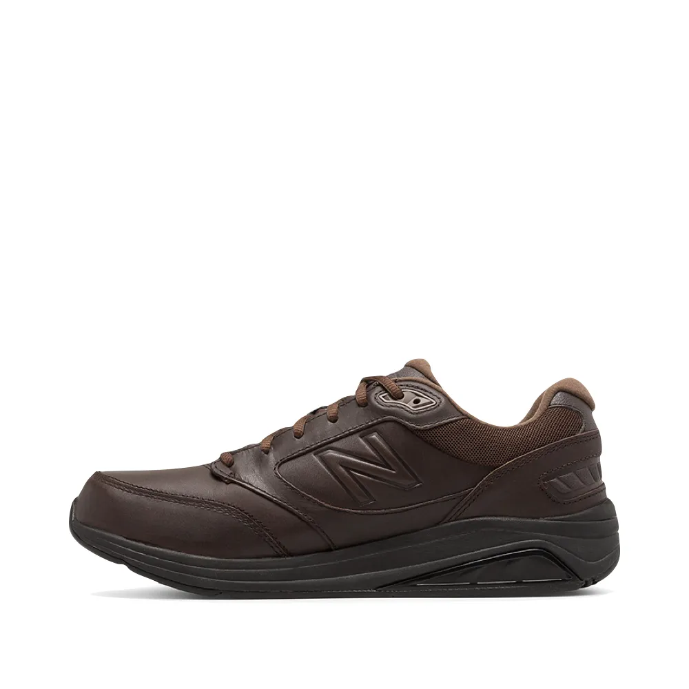 New Balance Men's 928v3 Leather Sneaker in Brown formal - style shoes