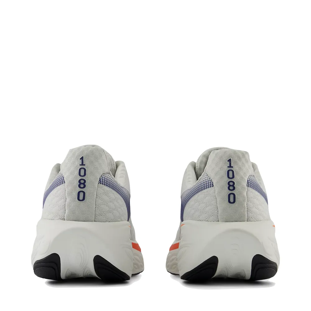 adventure running shoe allure Fitness training New Balance Men's Fresh Foam X 1080v14 in Grey Matter with Silver Metallic and Inkwell