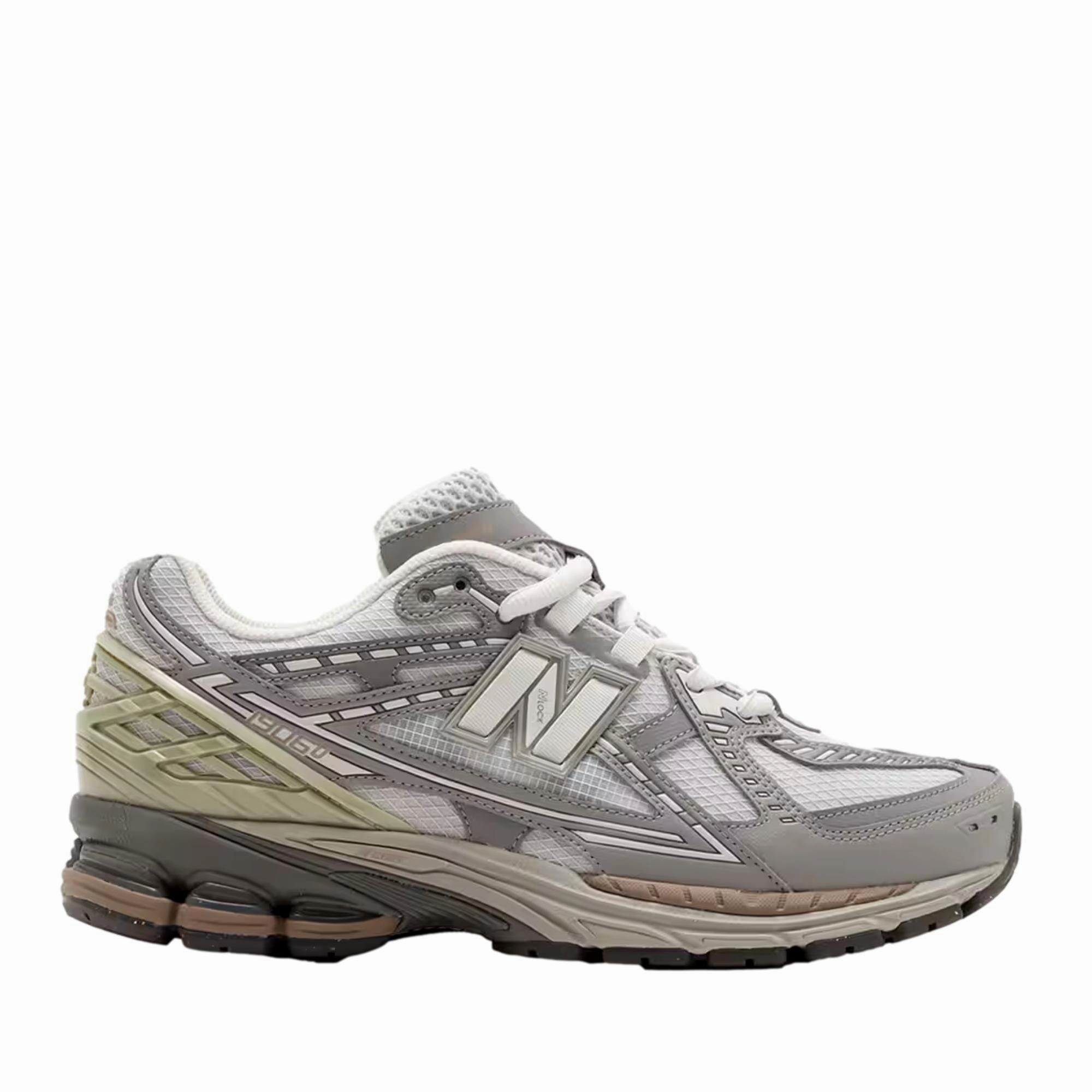 carbon - fiber midsole shoes embroidered running gear New Balance 1906N Team Away Grey / Olivine / Grey Matter  M1906NB Men's