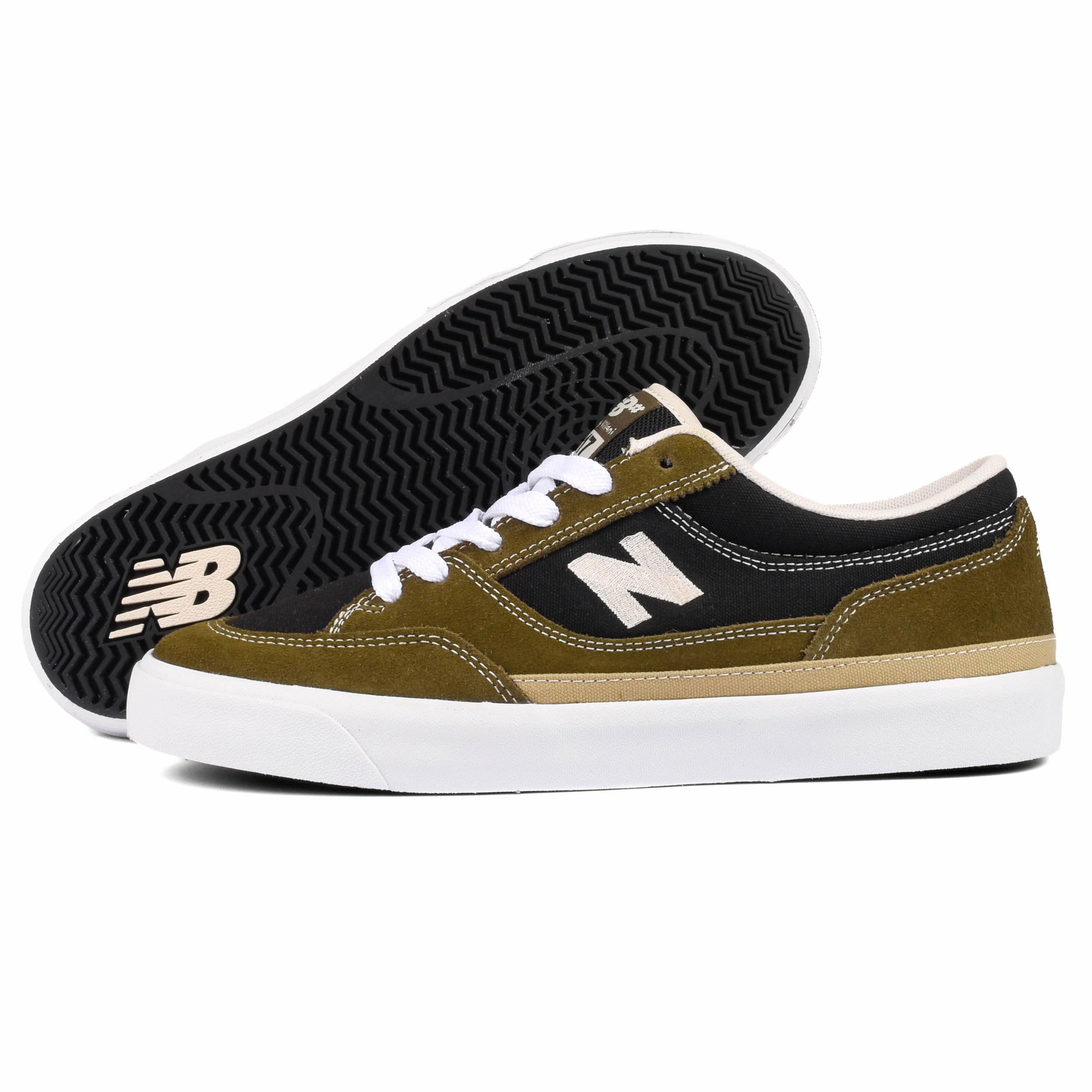 New Balance - 417 Low LBN (Brown/Black) thin sole shoes
