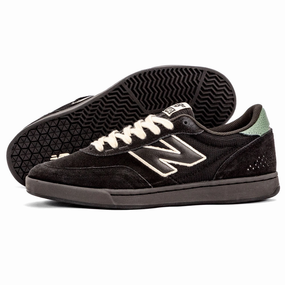 New Balance - 440 Low BG2 (Black/White) mesh - upper - material - breathability shoes