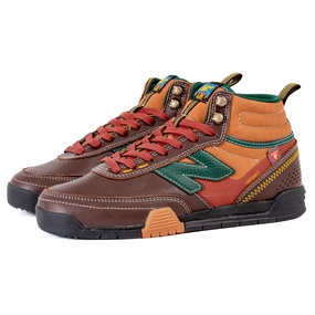 Casual flat track running shoes New Balance - 440 V2 Trail High TBG (Brown/Green)