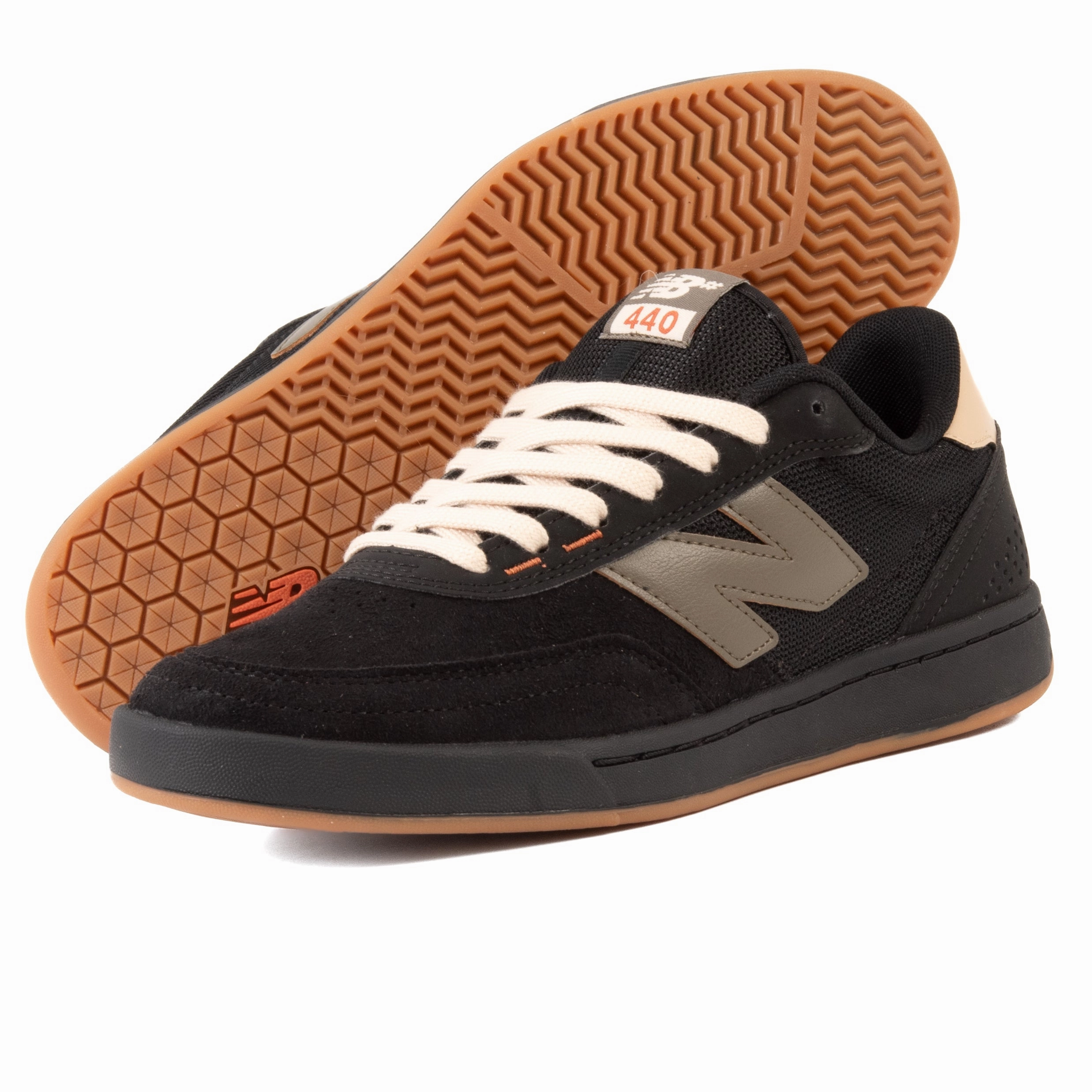 Anti   Abrasion historical - themed running wear New Balance - 440 V2 VBS (Black/Green)