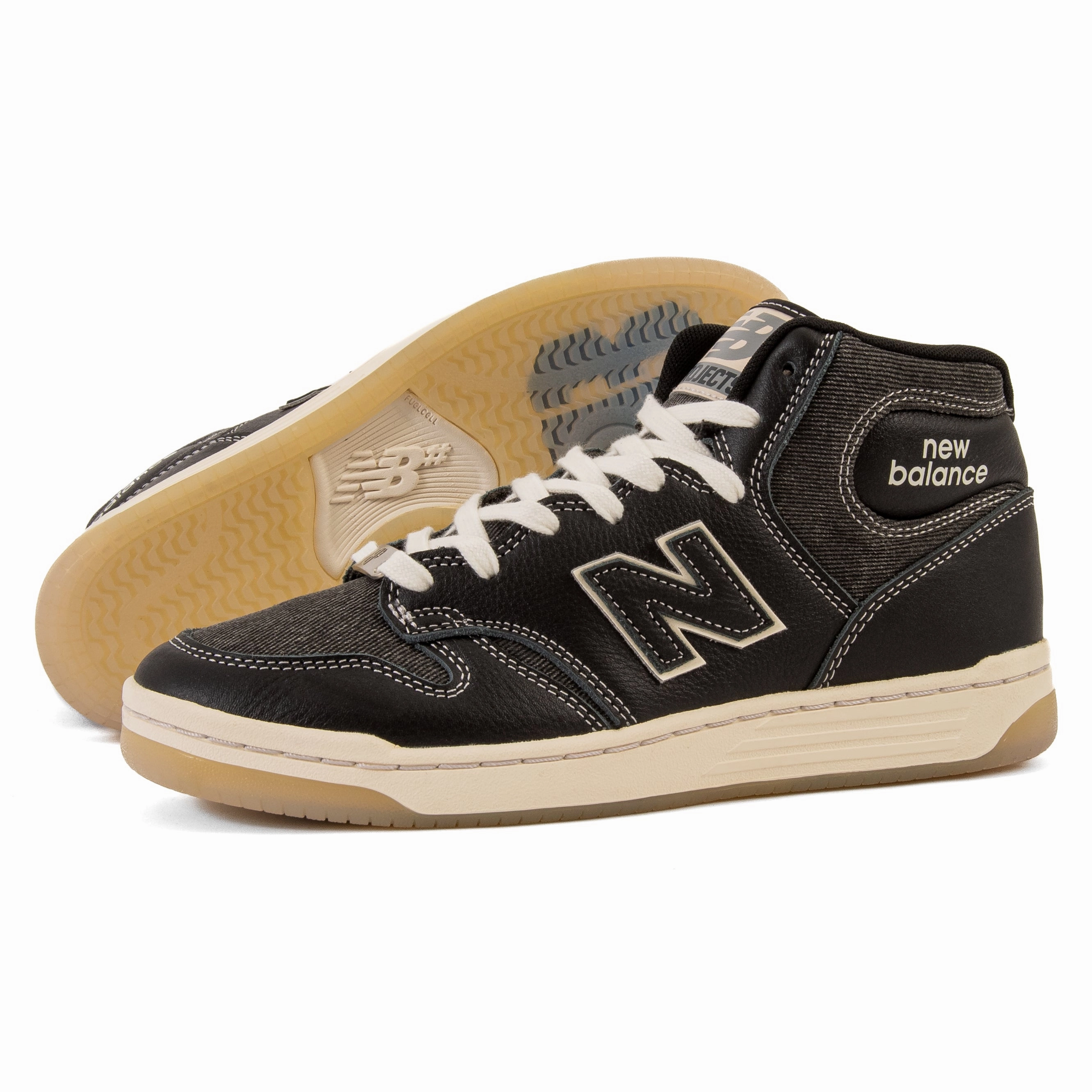 shock - dispersion - technology shoes rubber - sole shoes New Balance - 480 HDD (Black/Black)