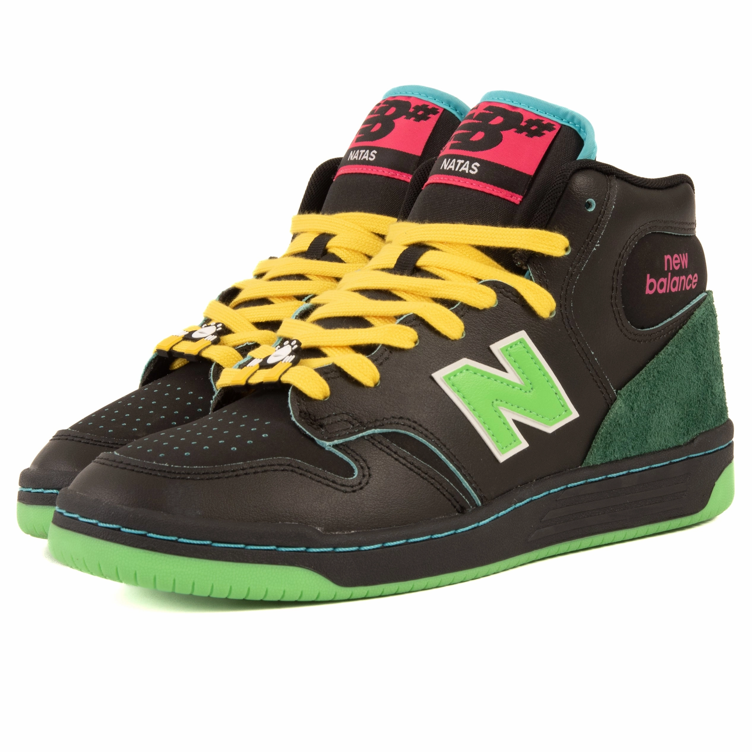 high - top design New Balance - 480 HSN (Black/Green)