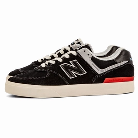 New Balance - 574 Vulc VYW (Black/White) running for relaxation