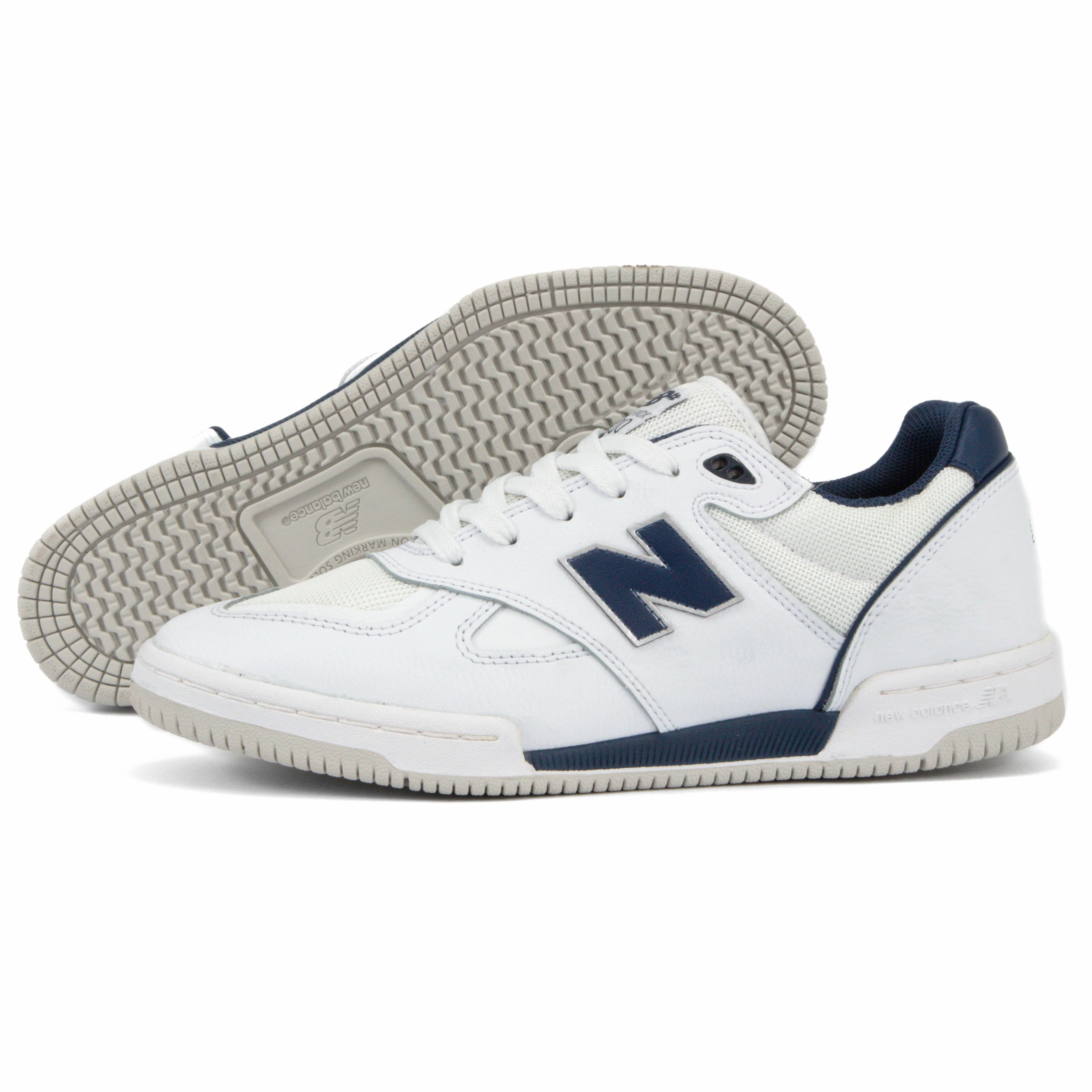 New Balance - 600 TTN (White/Blue) running with a high - top design teenage athletic shoes