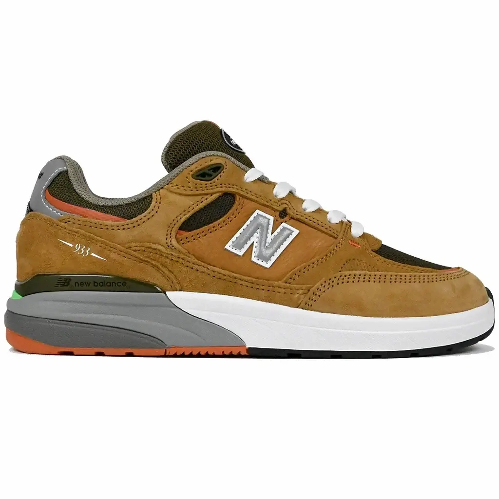 New Balance Numeric NM933 Skateboarding Shoe Quick Lacing System High Ankle