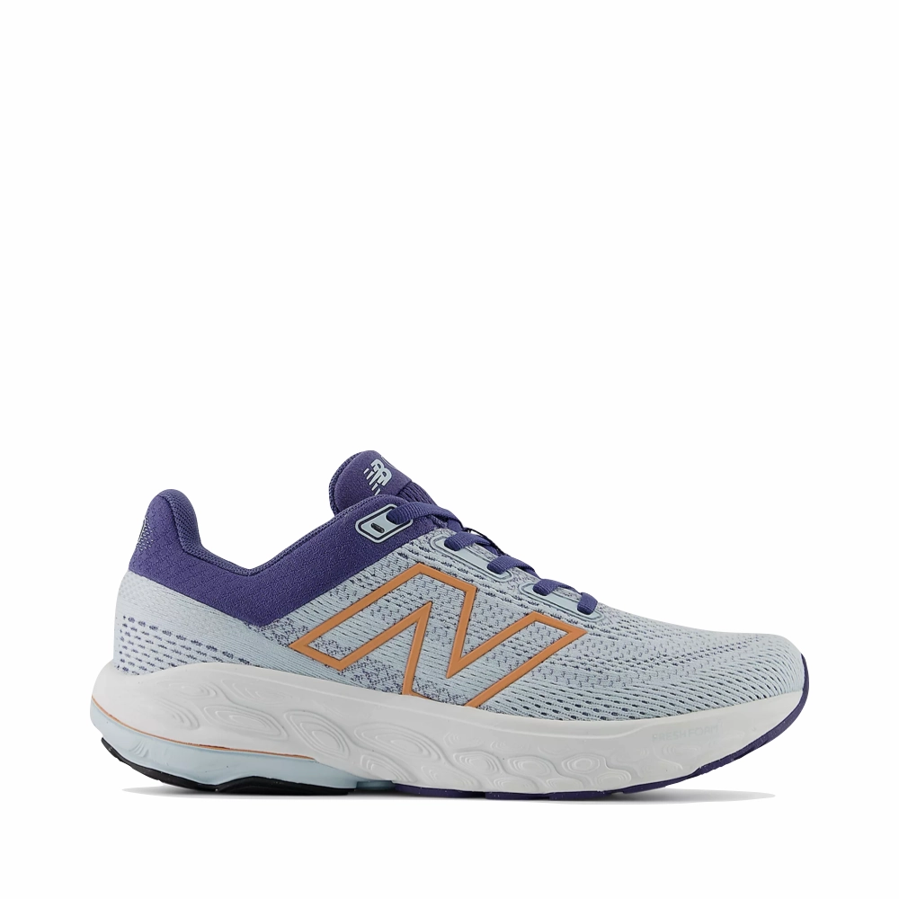 New Balance Women's Fresh Foam X 860v14 Sneaker in Frosted Glass with Dream State and Peach Nectar Urban Travel