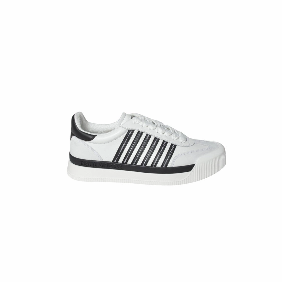 New Jersey Sneakers In White Leather Comfort Layer