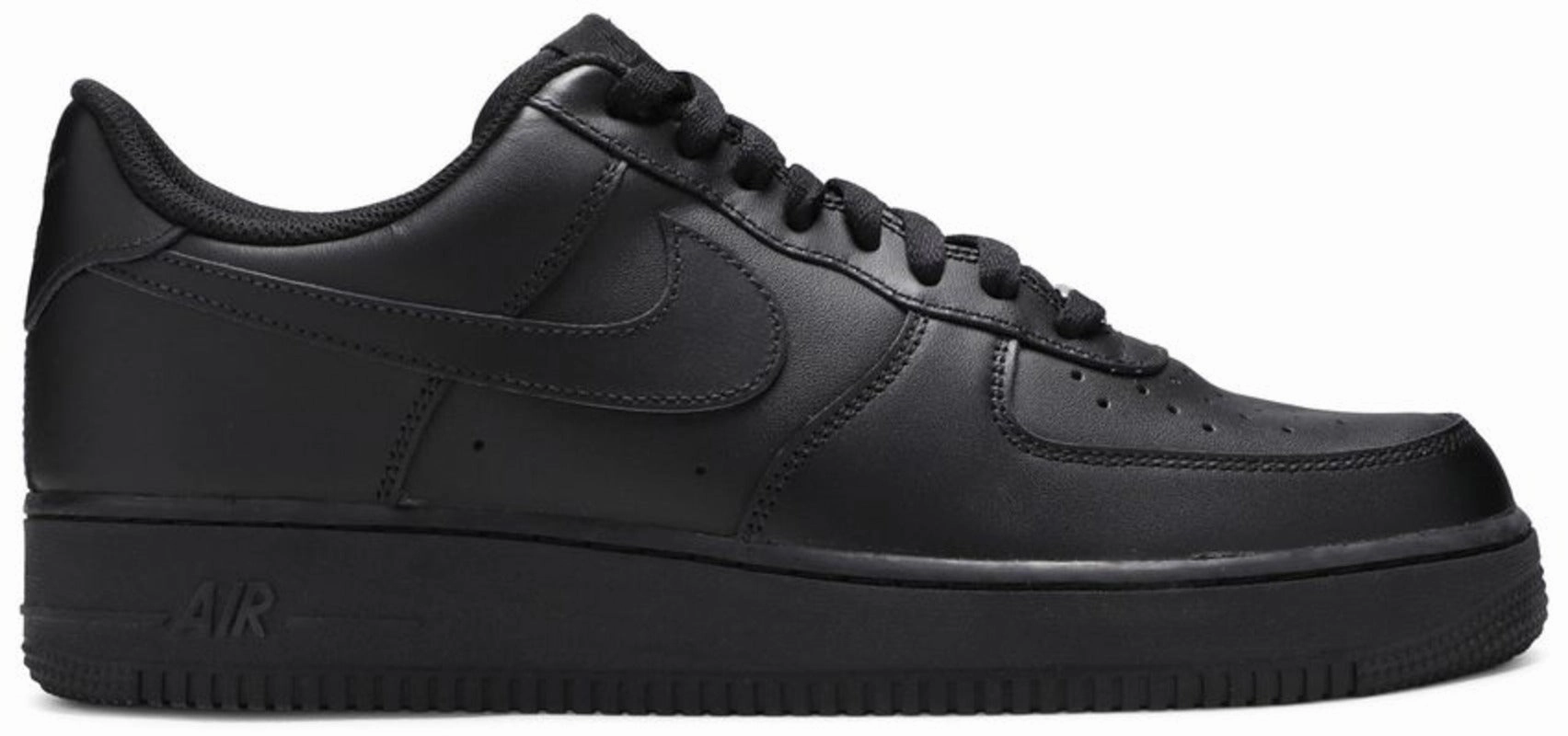Nike Air Force 1 Low '07 Black Black trail running footwear concrete - running shoes