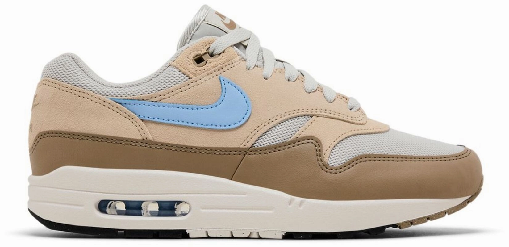 Air Circulation Athletic Apparel Nike Air Max 1 Essential Light Bone/Psychic Blue