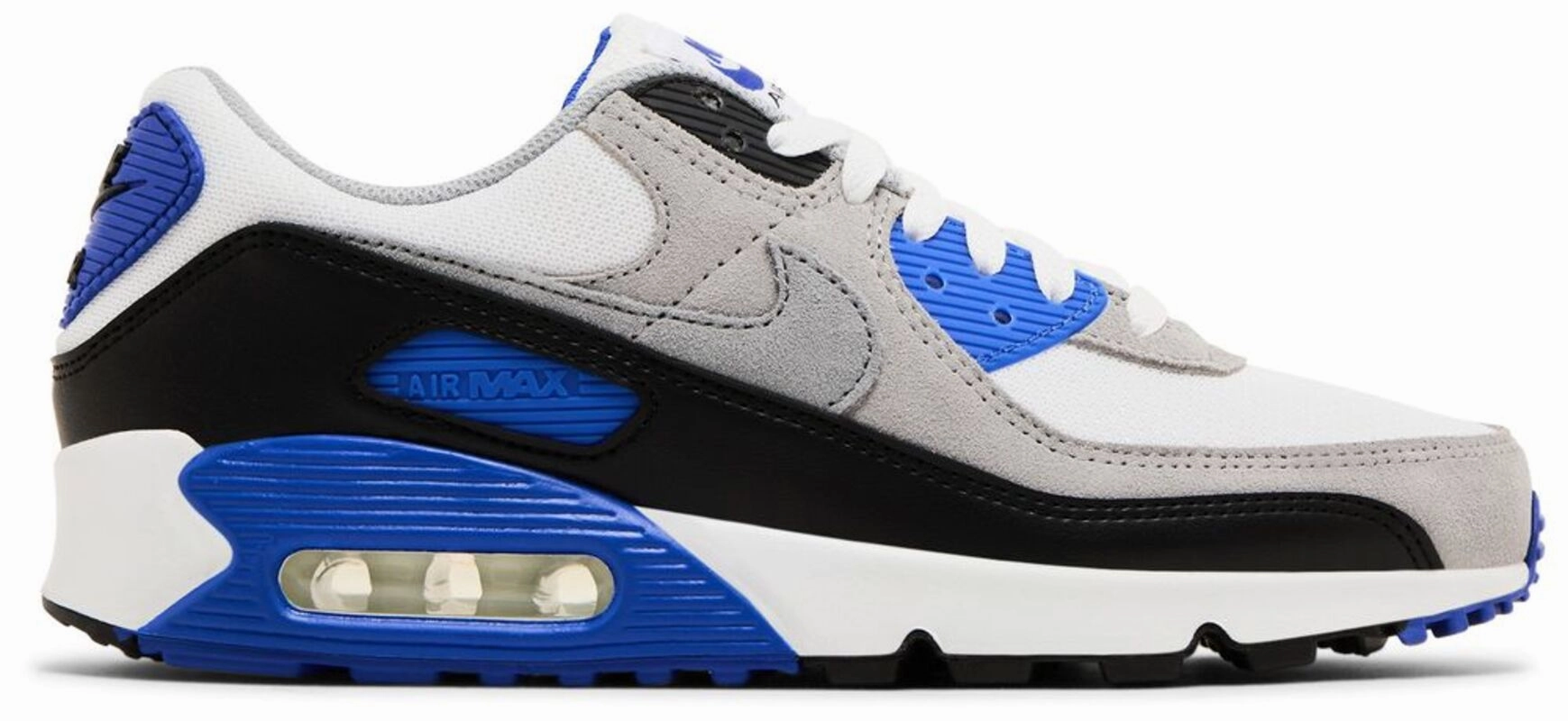 Nike Air Max 90 Hyper Royal running in a road race shoes zippered running wear