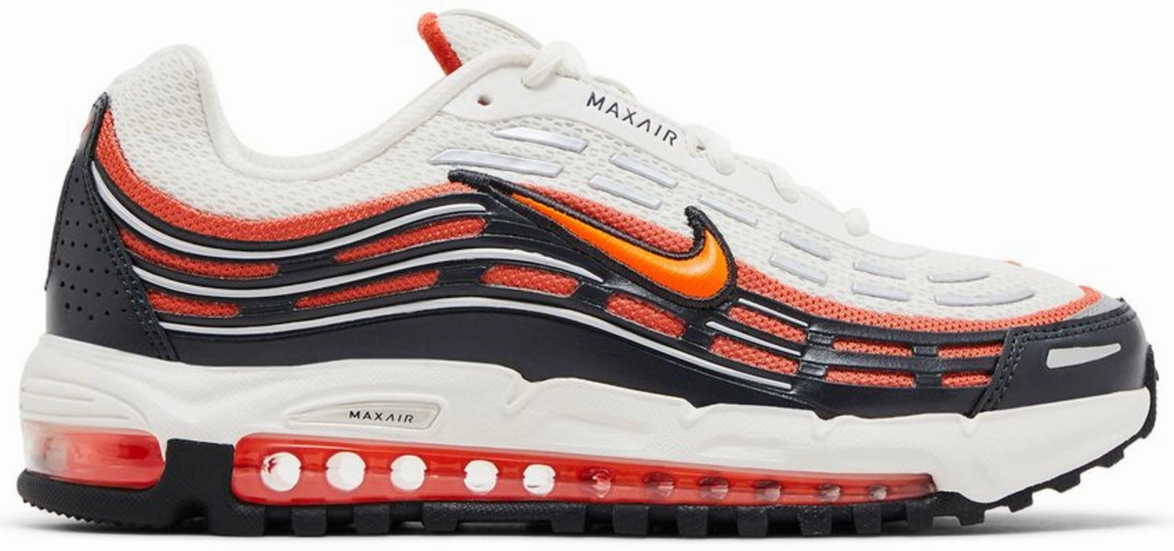 responsive - midsole - feature shoes pre - run warm - up Nike Air Max TL 2.5 Phantom Total Orange
