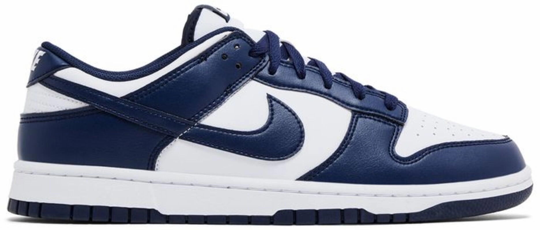 Nike Dunk Low White Midnight Navy Cushion Support