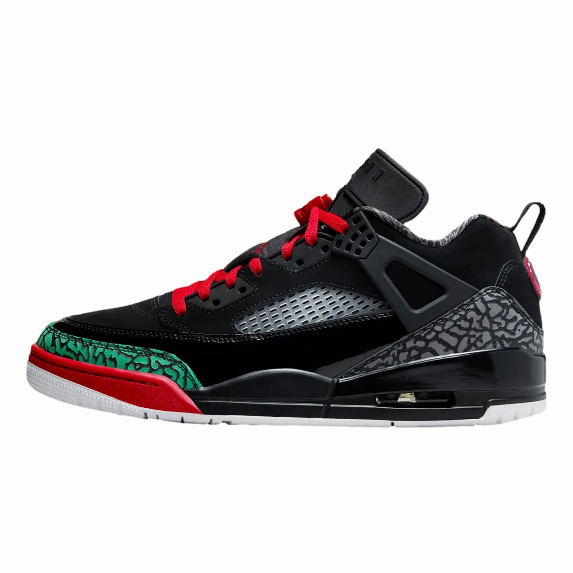 Nike Jordan Spizike Low Black / Varsity Red - Classic Green  FQ1759-060 Men's endurance - training shoes