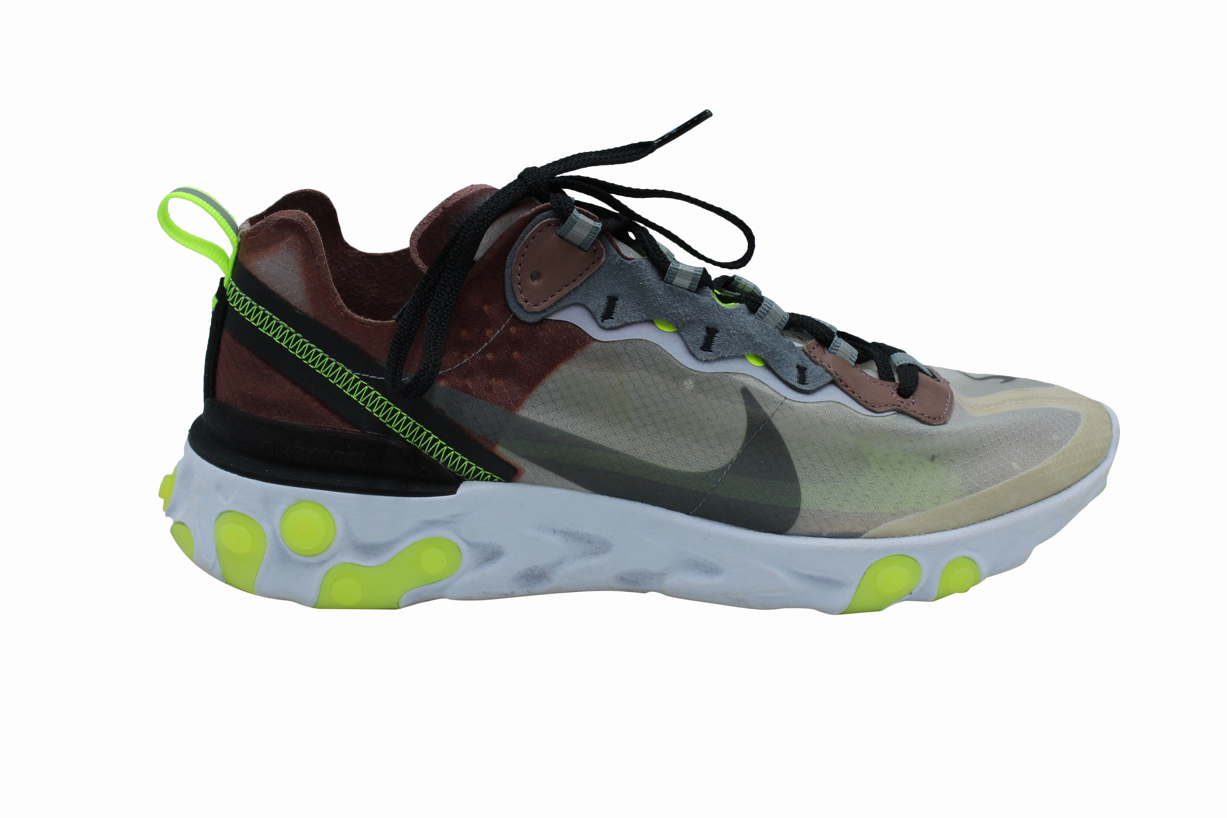 Nike React Element 87 in Desert Sand Synthetic day running shoes mass - market - brand shoes