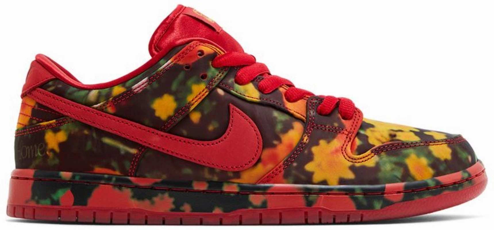 Nike SB Dunk Low The Wizard of Oz Poppy Field natural materials