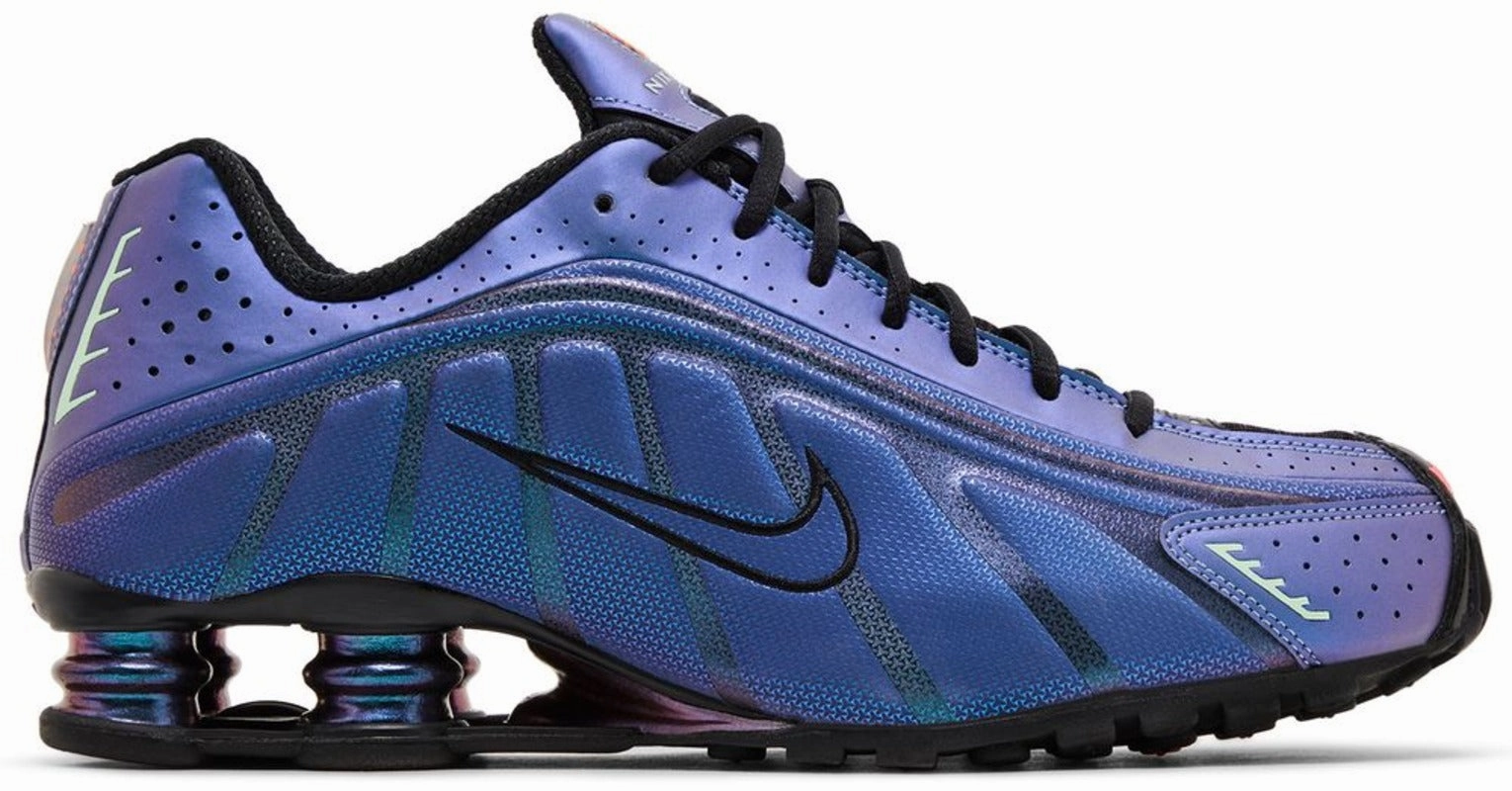 Nike Shox R4 Iridescent Smooth Step running for a change