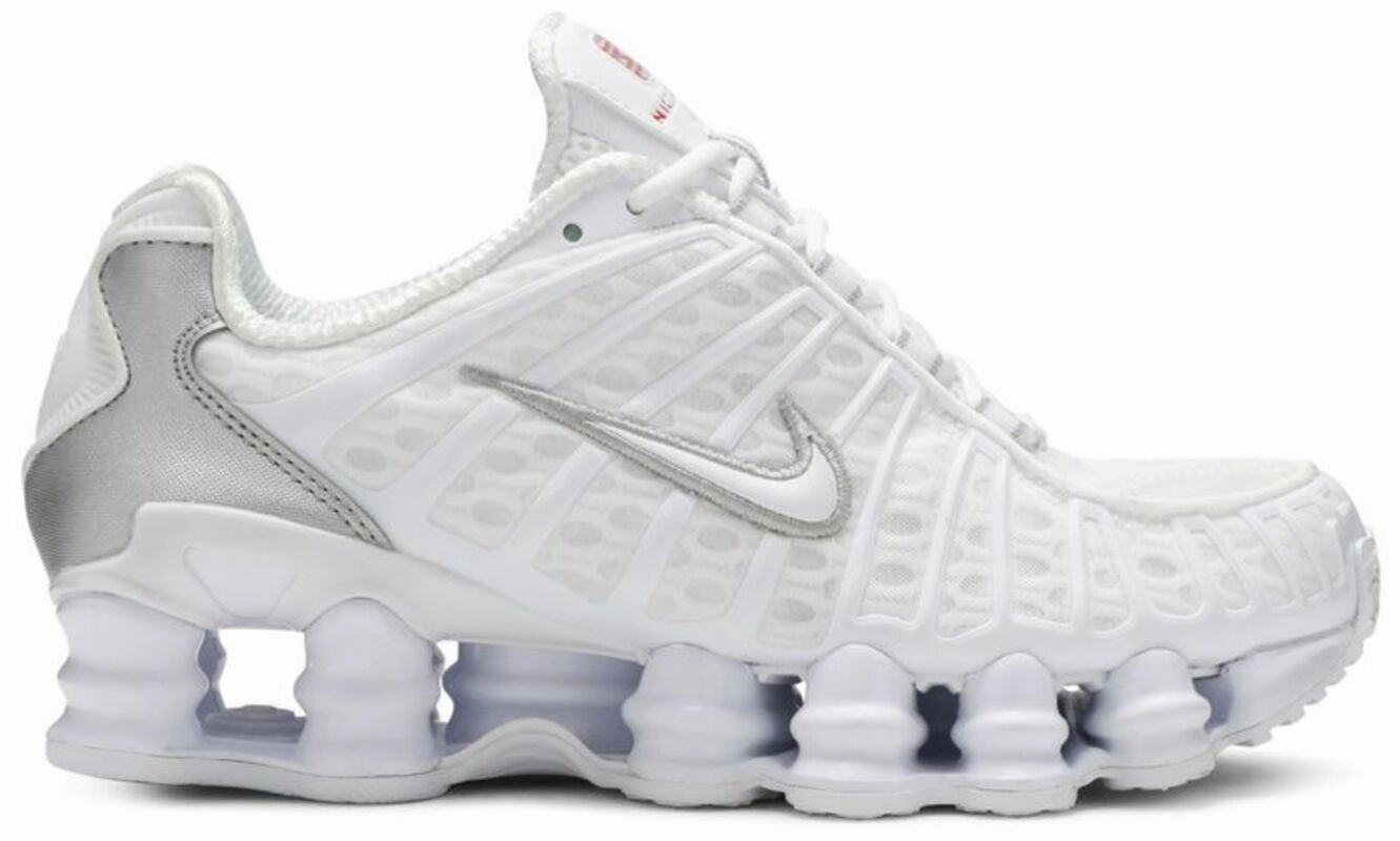 Recyclable Nike Shox TL White Metallic Silver