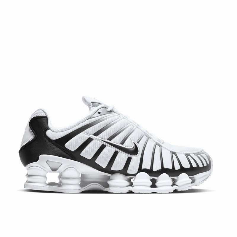 Nike Shox TL White Platinum compacted - dirt running option metal - surface shoes