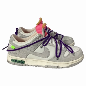 Nike x Off-White Dunk Lot 15 Sneakers in Grey Suede Indoor Training