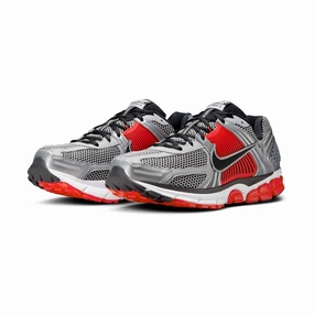 Night running safety running in a small town shoes Nike Zoom Vomero 5 'Bright Crimson Metallic Silver' Men's Shoes