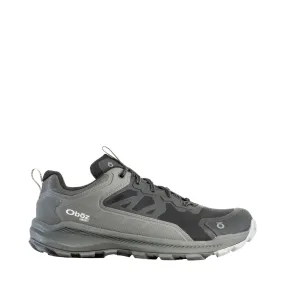 Oboz Men's Katabatic Low Waterproof Hiker in Charcoal padded lining High Quality