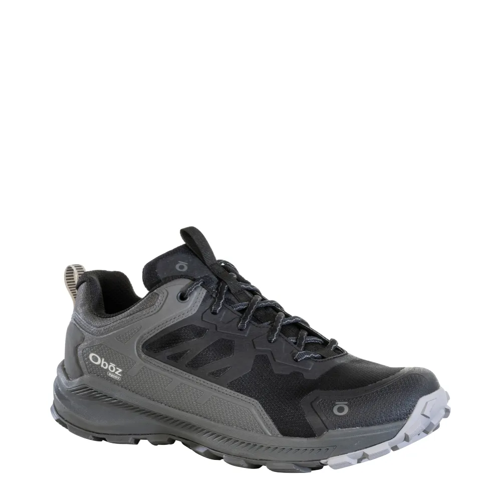 Vine Hike Oboz Men's Katabatic Low Waterproof Hiker in Charcoal